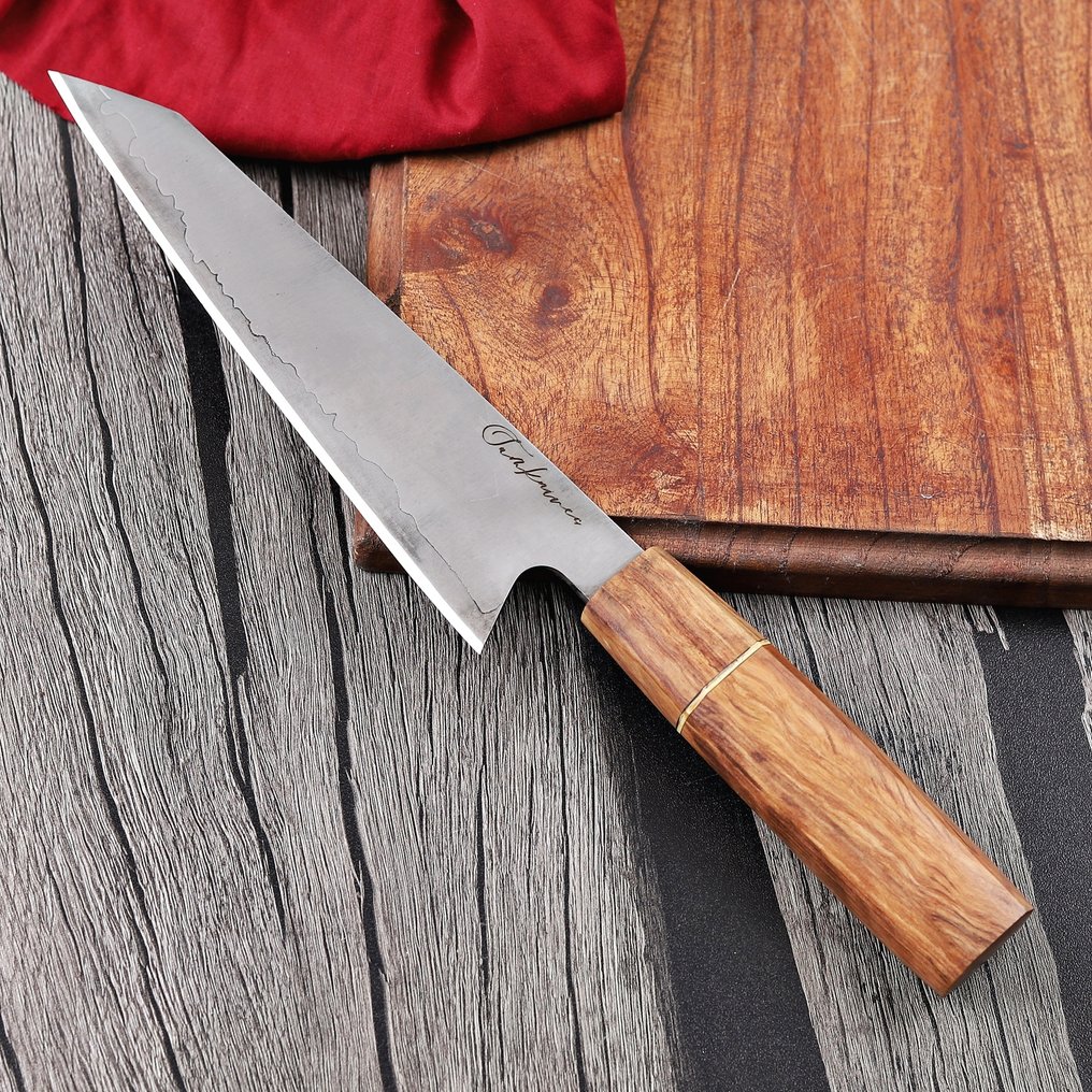 Sam Knives Handcrafted Chef’s Knife - Τραπεζομάχαιρο - Χάλυβας, Ξύλο - A21 #4.3
