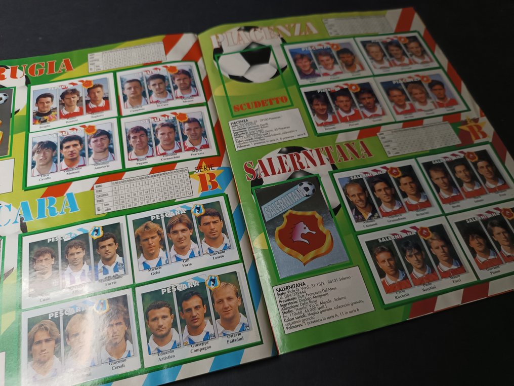 Euroflash Calcio Flash 1994/95 - 1 完整册子 - 优秀（EX） #2.1