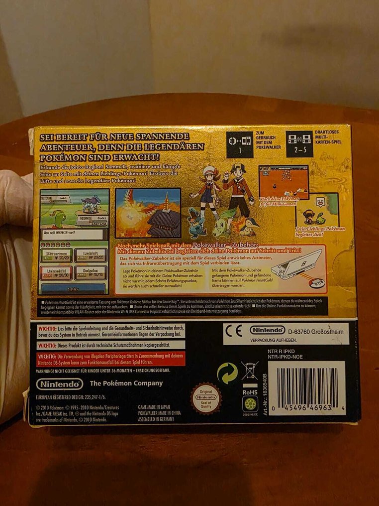 Nintendo - DS - Pokémon Goldene Edition HeartGold - Video game #3.2