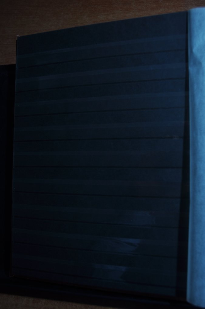 配饰  - 7 本空白库存簿，带黑色页面，状态整洁。 #2.1