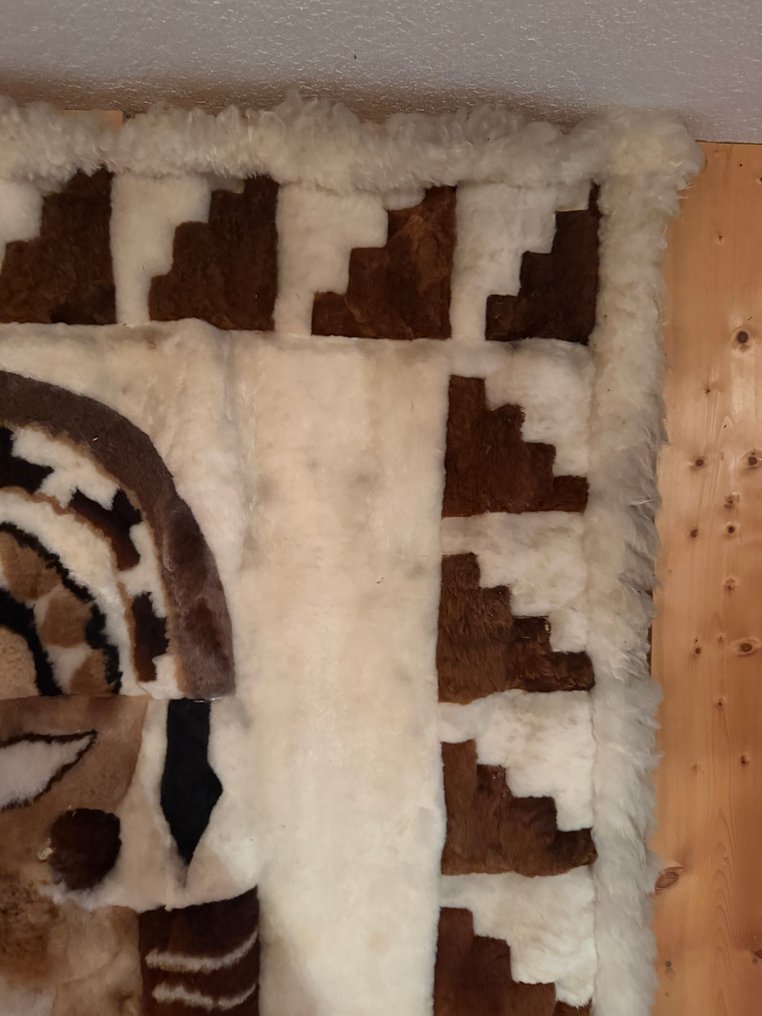 小地毯 - 1.9 m - 1.6 m - 秘鲁的阿尔帕卡 #4.3