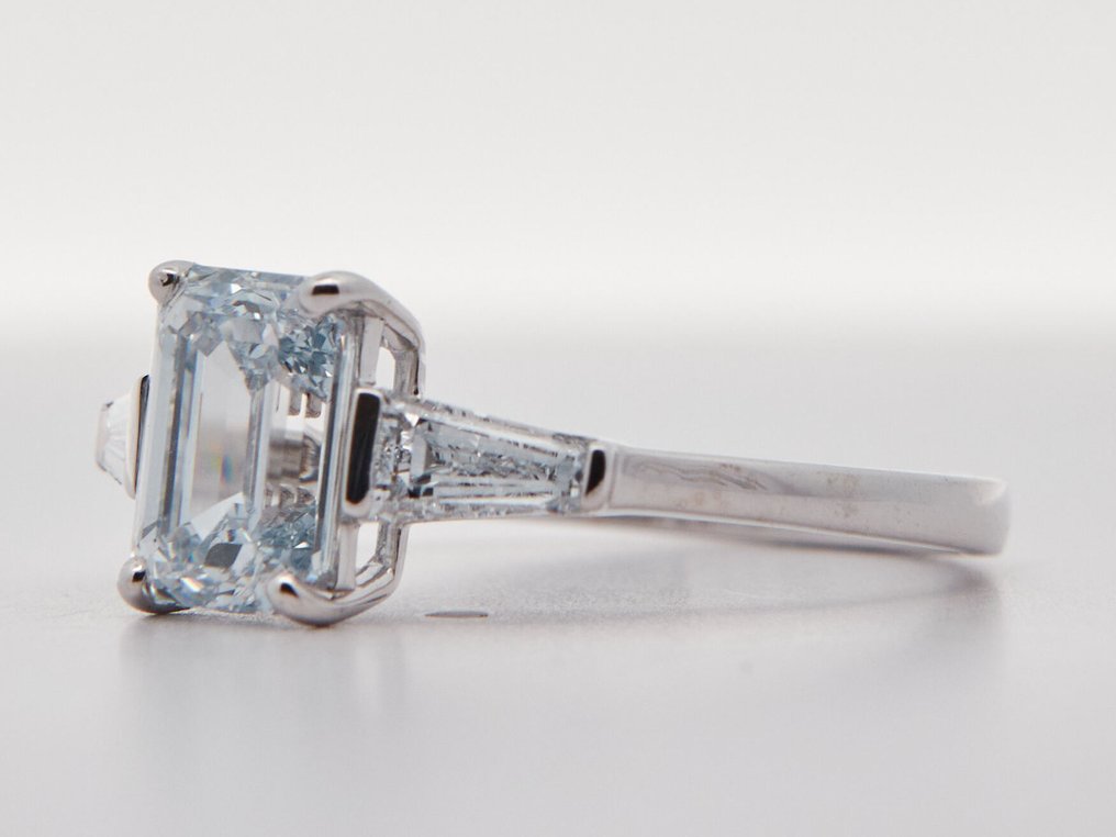 Nincs minimálár - Gyűrű - 14 kt. Fehér arany - 2.06ct. tw. Gyémánt (Laboratóriumban előállított) - Gyémánt #4.3