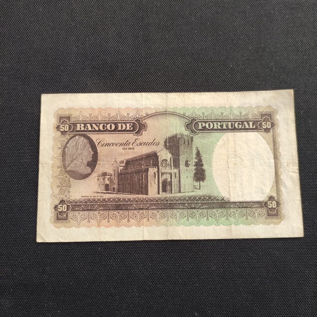 Portugal. - 50 Escudos 1941 - Pick 154 (Sem preço de reserva) #3.2