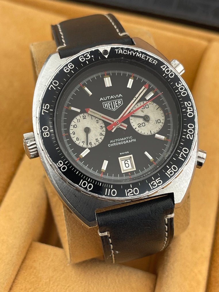 Heuer - Autavia 1163V “Viceroy” – Automatic Chronograph (Calibre 12) - Férfi - 1974 #1.0