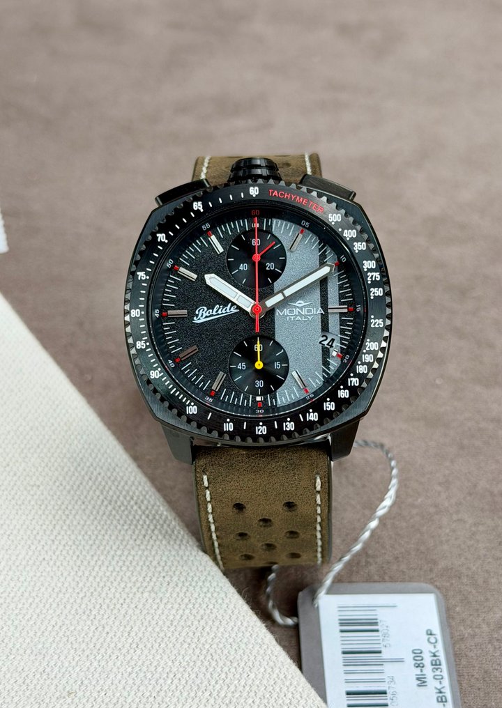 Mondia - Bolide Bullhead Chronograph Date - No reserve price - MI-800-BK-03BK-CP - Men - 2020+ #3.2