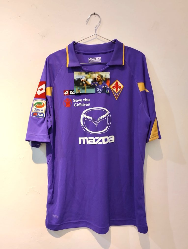 ACF Fiorentina - 意大利足球联盟 - Valon Behrami - 2010 - 足球衫 #1.0