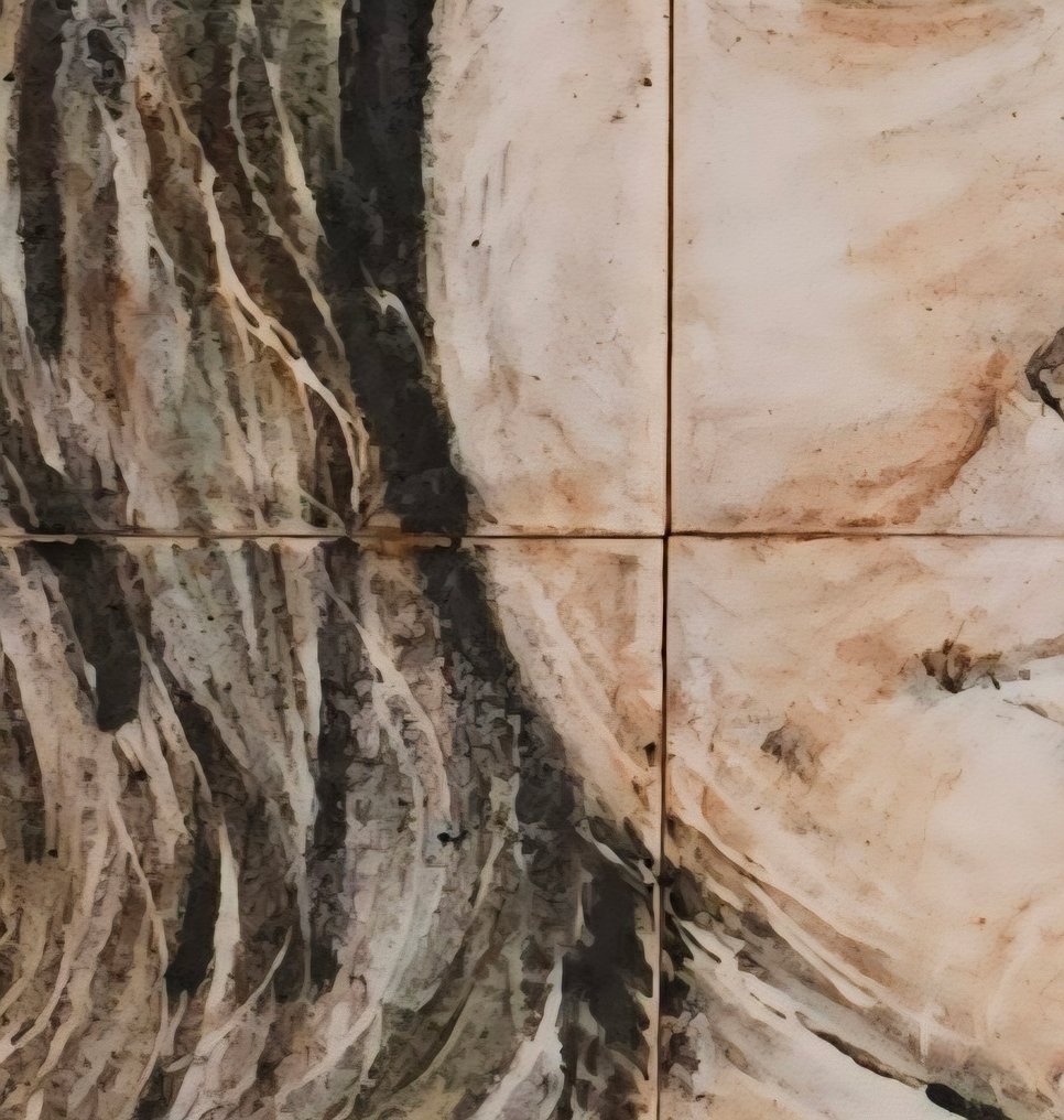 Το Κορίτσι με τα Περιστέρια - Solange Lateur - Πλάκα - Κεραμικό #4.3