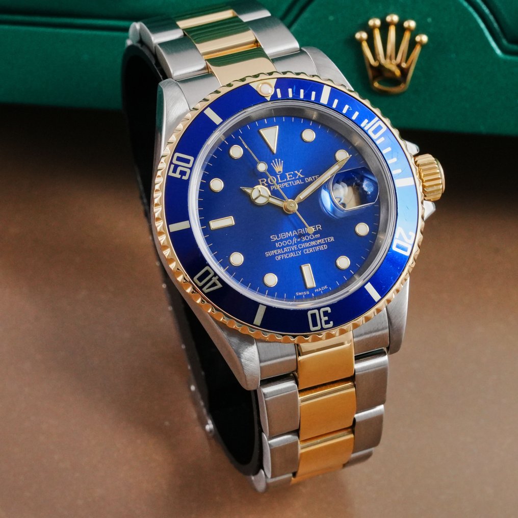 Rolex - Submariner Date Bluesy Two Tone - 16613 - 男士 - 2000-2010 #3.2