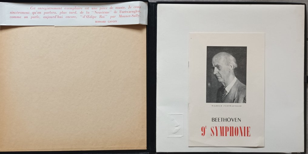 Wilhelm Furtwängler - Collection of 12 x albums - 多个标题 - 黑胶唱片 - Various pressings - 1954 #3.2