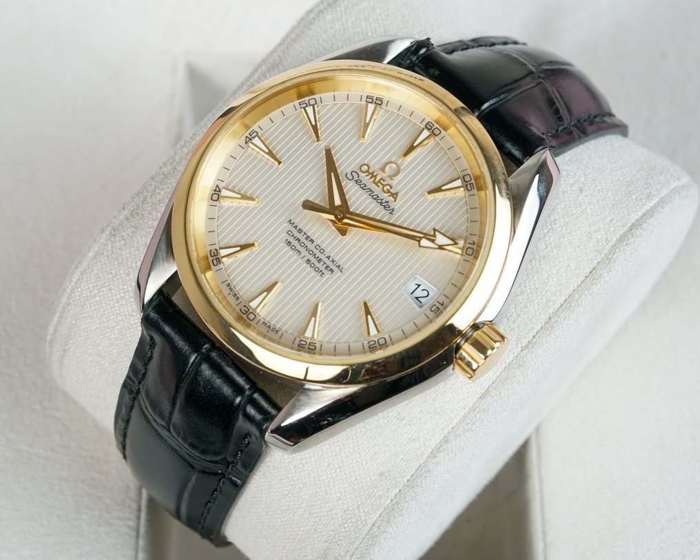 Omega - Seamaster - Aqua Terra - Automatic - 18K Gold Bezel - Date - 231.23.42.21.02.001 - Mænd - 2010-2020  #1.0