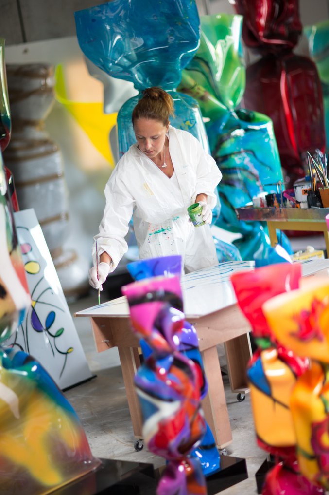 Laurence JENKELL - WRAPPING BONBON COLLECTOR BLEU #3.2