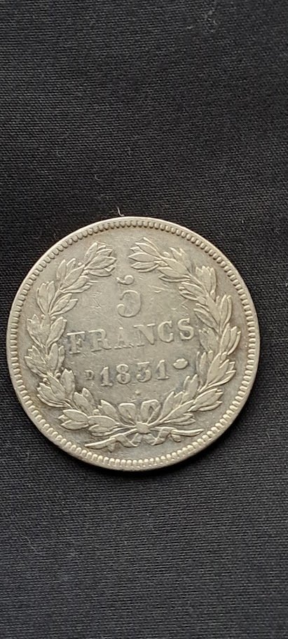 França. Louis Philippe I. 5 Francs 1831-D, Lyon  (Sem preço de reserva) #2.1
