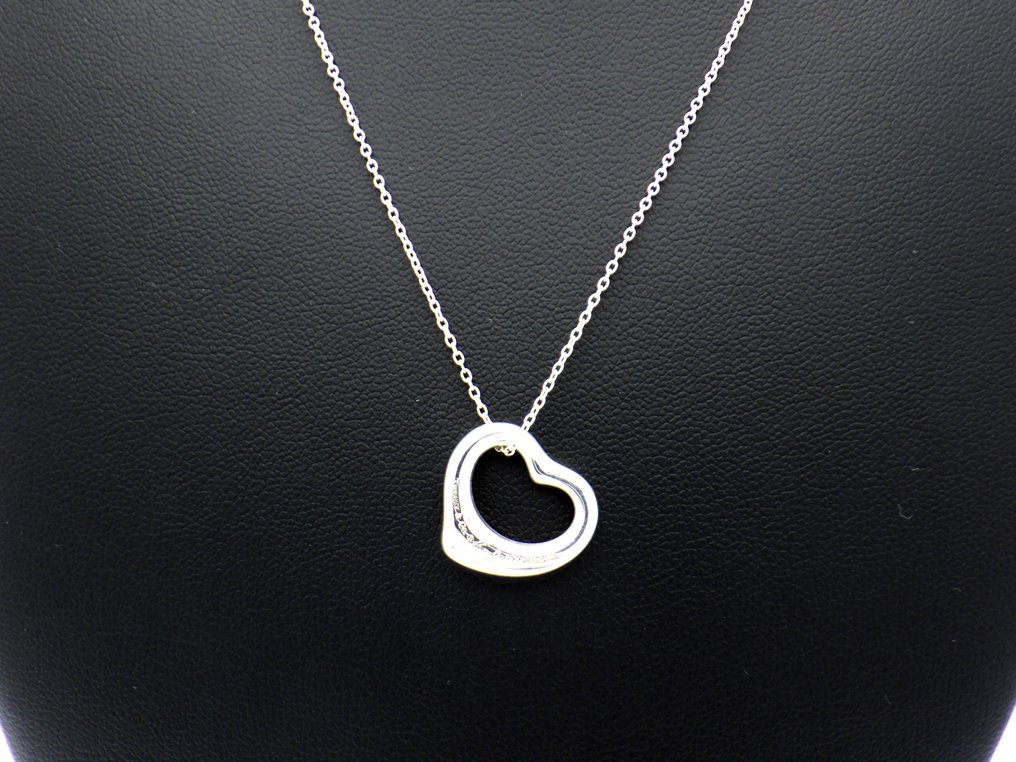 Zonder minimumprijs - Tiffany & Co. - Halsketting - Elsa Peretti Open Heart 925 Zilver #4.3