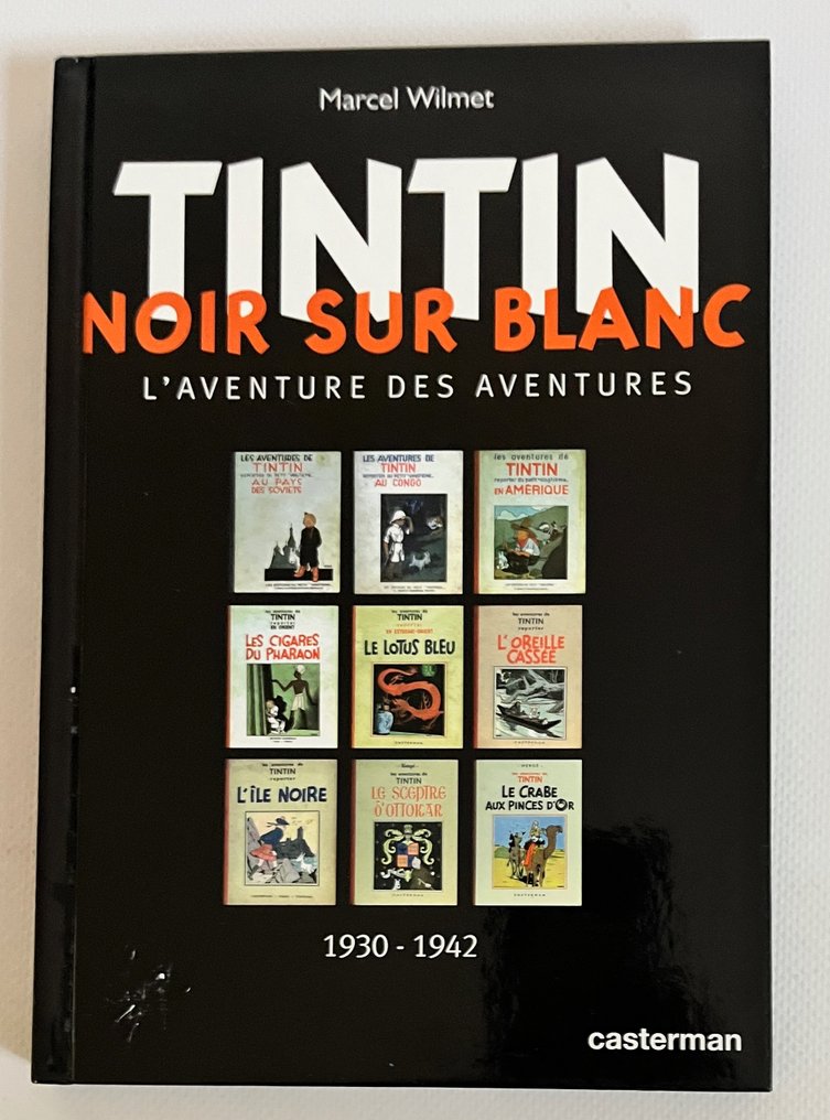 Tintin - Tintin noir sur blanc - 1 Album - Reprint - 2011 #1.0