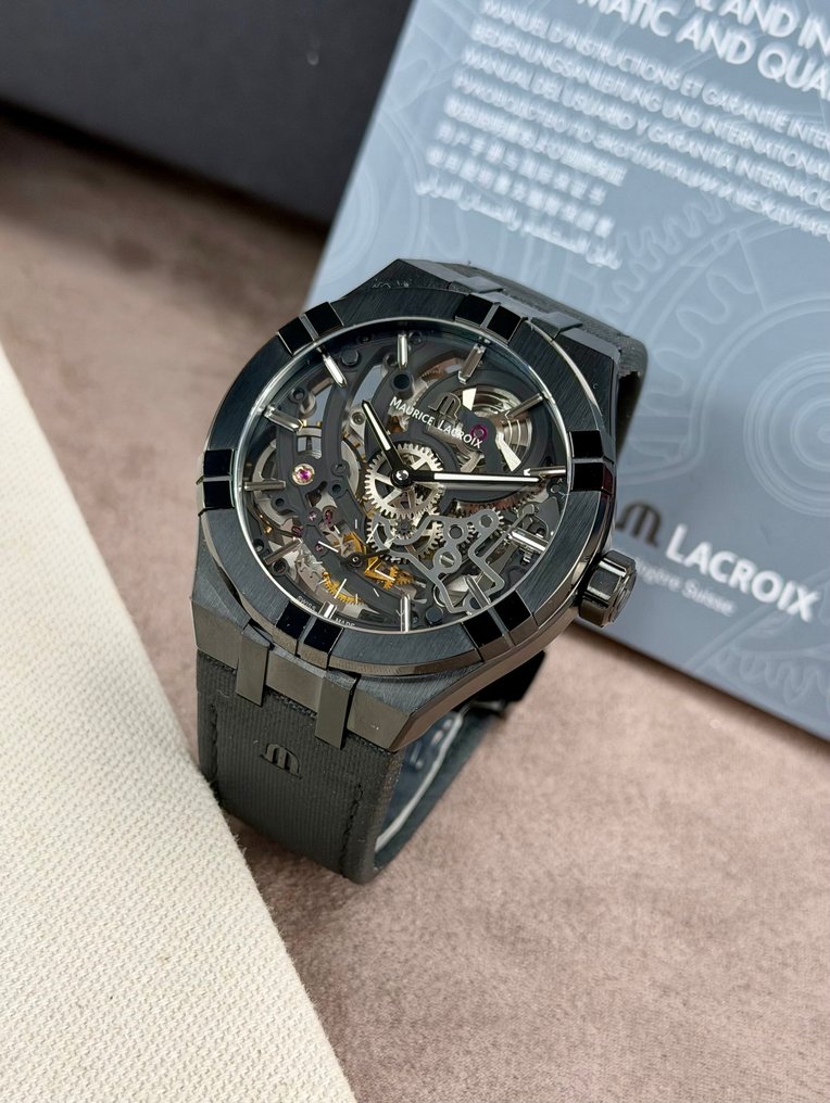 Maurice Lacroix - Aikon Automatic Skeleton Manufacture Limited Edition 250 pieces - AI6028-PVB01-030-1 - 男士 - 2020+ #1.0