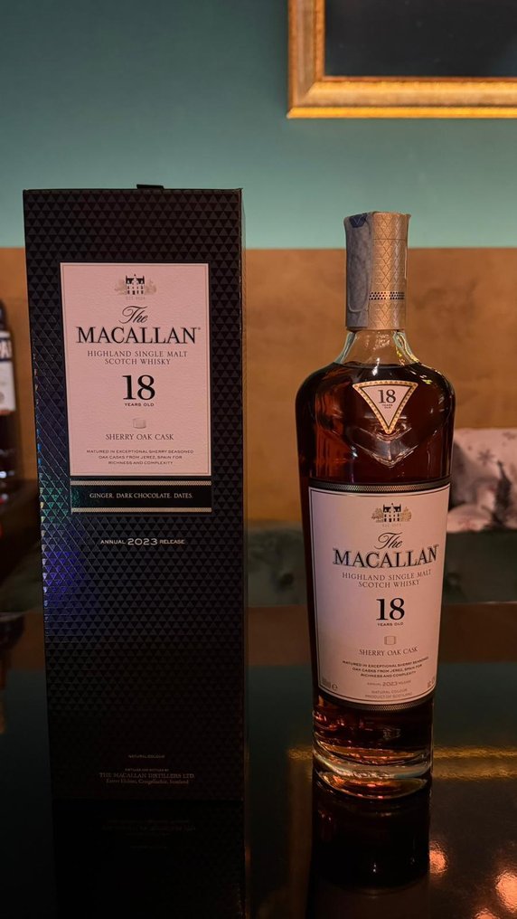 Macallan 18 years old Sherry Oak Cask 2023 Release - 700ml #1.0