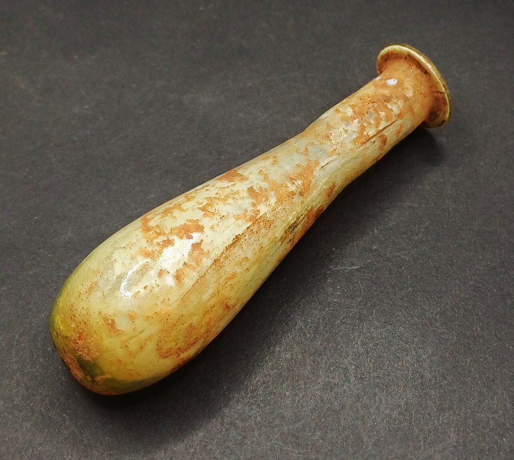 古罗马 玻璃 Cosmetic bottle - 100 mm  (没有保留价) #1.0