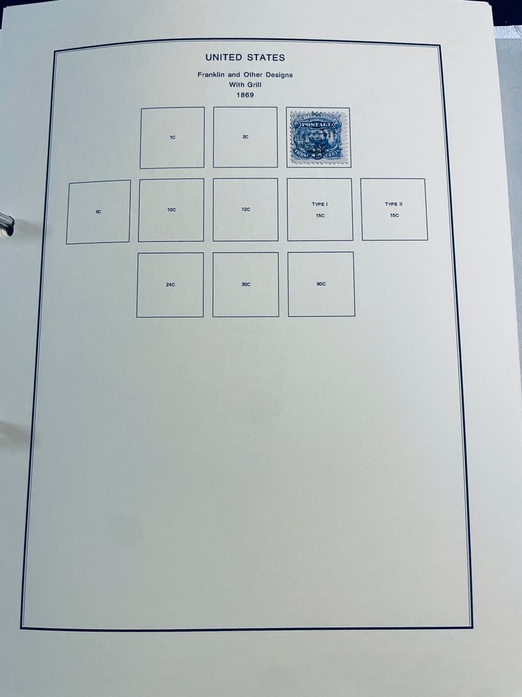Förenta staterna  - Samling USA i 2 mapper. #4.3