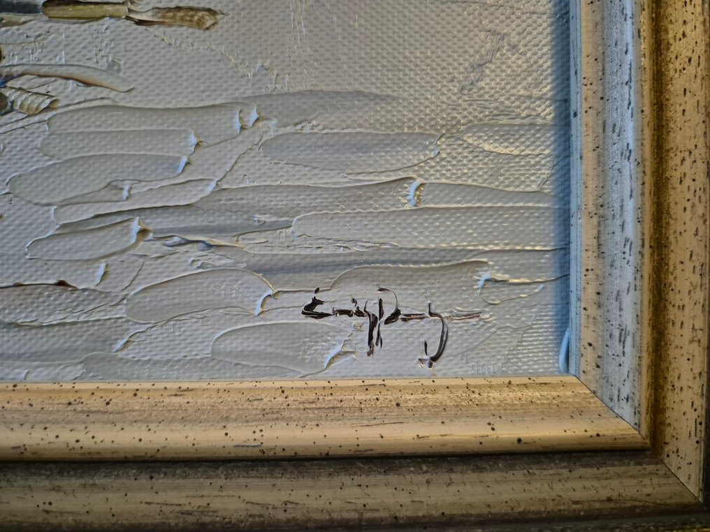 Erich Paulsen (1932) - Seestück, Fischkutter vor der Küste #2.1