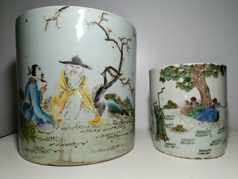 Pojemnik na szczotki (2) - Porcelana #1.0