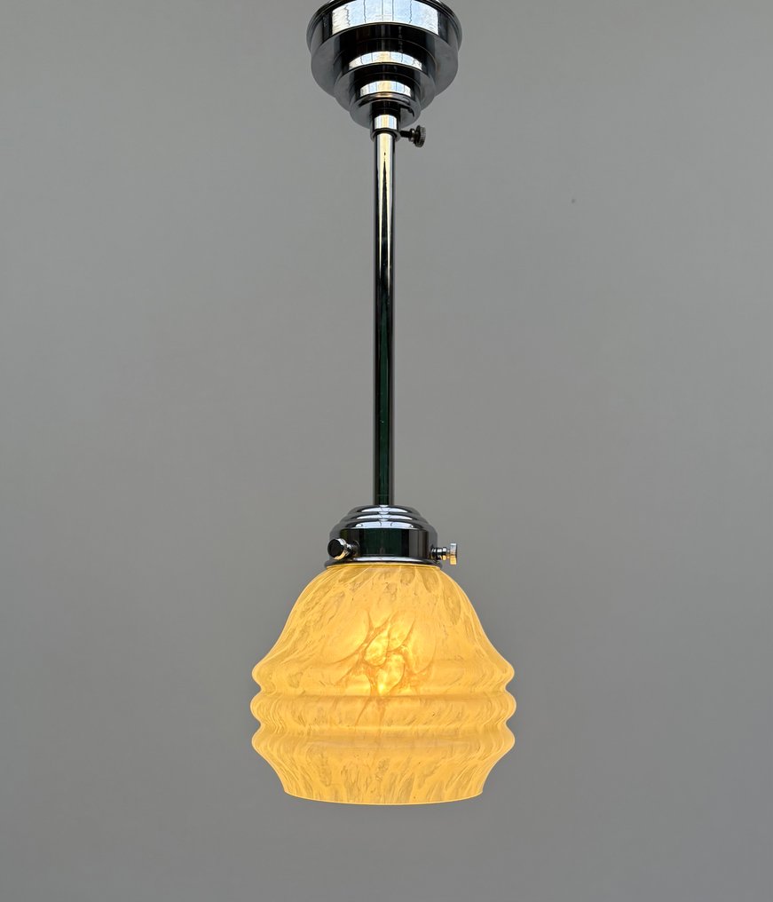 Deckenleuchte - Glas, Verchromt #1.0