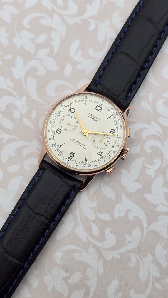 Chronographe Suisse - Cauny Prima - Cal. Landeron 248 - Nincs minimálár - Férfi - 1950-1959 #4.3
