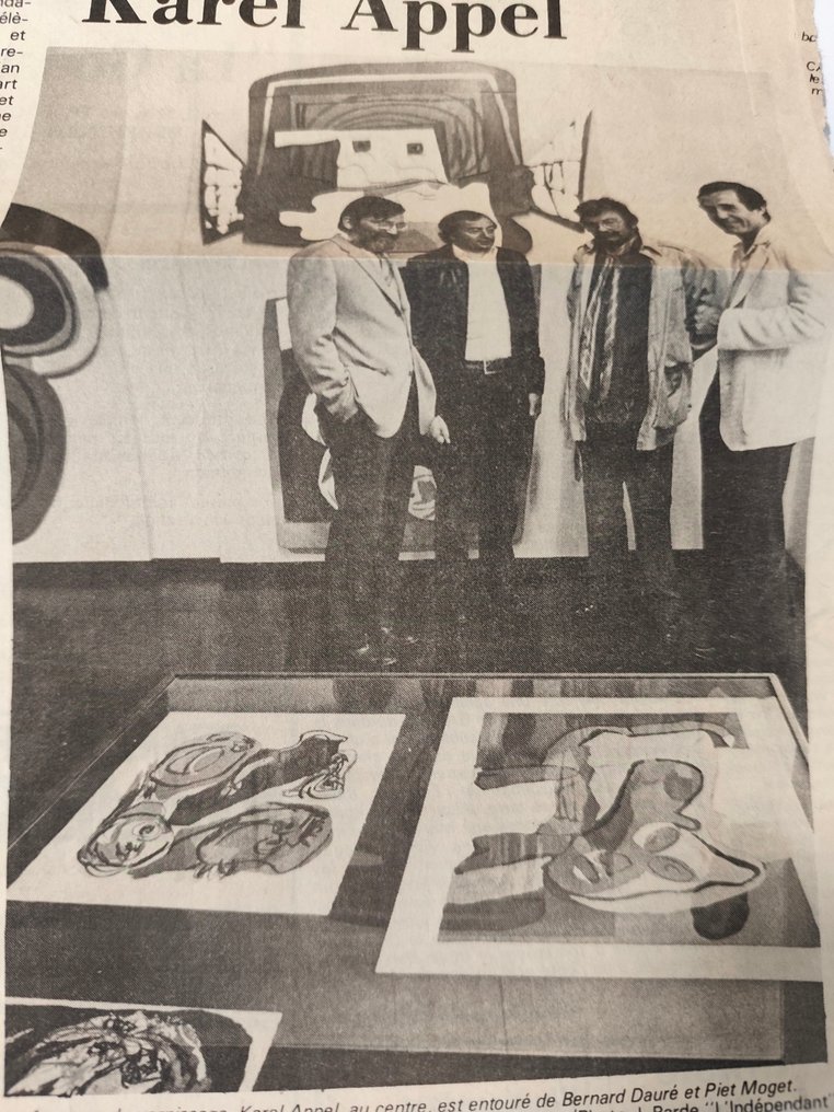 Karel Appel (1921-2006) - El Amigo Del Hombre - 2 Sérigraphies #2.1