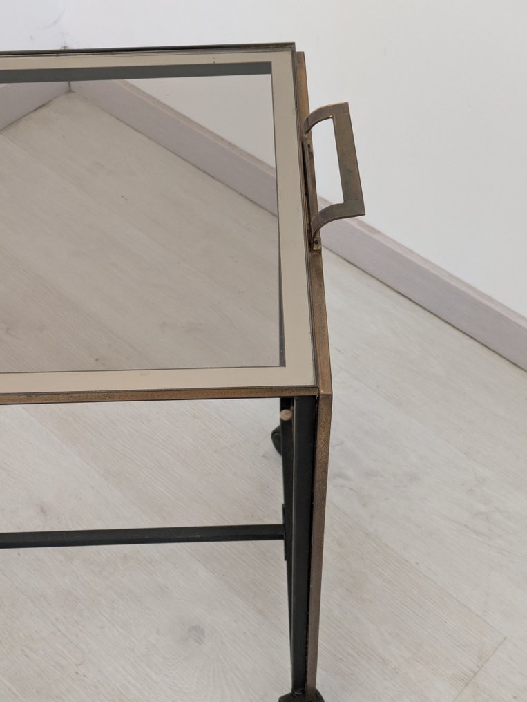 Manifattura Italiana - Καροτσάκι σερβιρίσματος - Γυαλί - καρότσι μπαρ #1.0