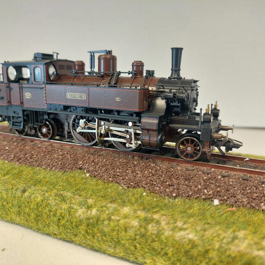 Märklin H0 - 34121 - Locomotora-ténder (1) - P2.II Pfalz-Bahn 'Reinheim' - K.Bay.Sts.B #4.3
