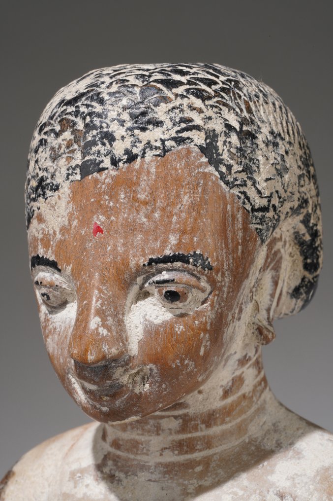 Egy fa szobor - Venavi - Ewe - Togo (Nincs minimálár) #1.0