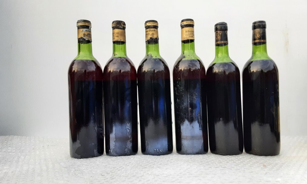 1974 x 4 Château Beard & 1972 x 2 Château Le Peuy-Saincrit - Bordeaux - 6 Flasker (0,75 L) #4.3