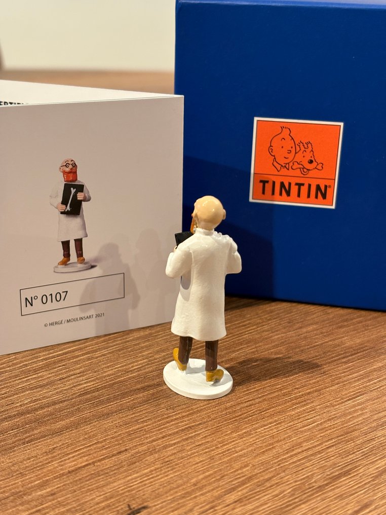 Statuetta - Collection Carte de Vœux 1972 - Moulinsart Tintin réf 46533 - Piombo #2.1