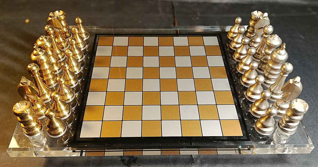 Chess set - Steel, Acrylic #4.3