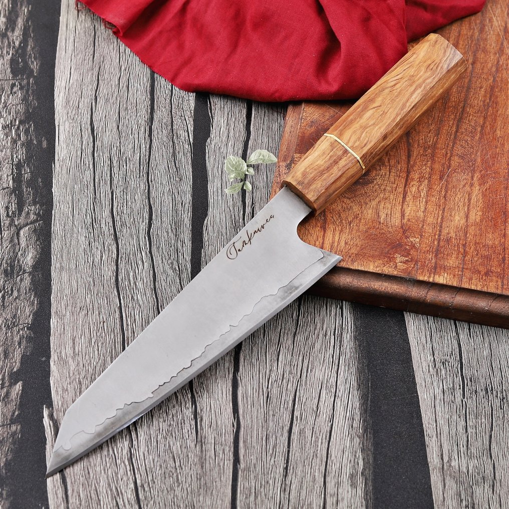 Sam Knives Handcrafted Chef’s Knife - Τραπεζομάχαιρο - Χάλυβας, Ξύλο - A21 #1.0
