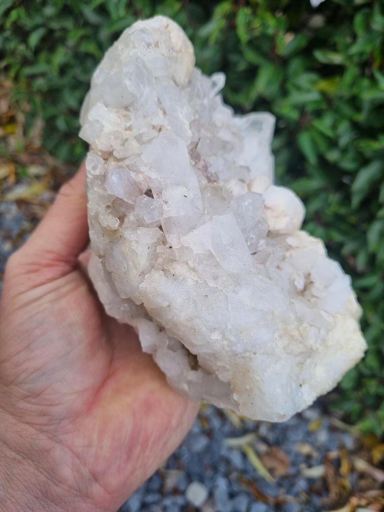 水晶 大晶体簇 - 高度: 215 mm - 宽度: 165 mm- 3.11 kg #4.3