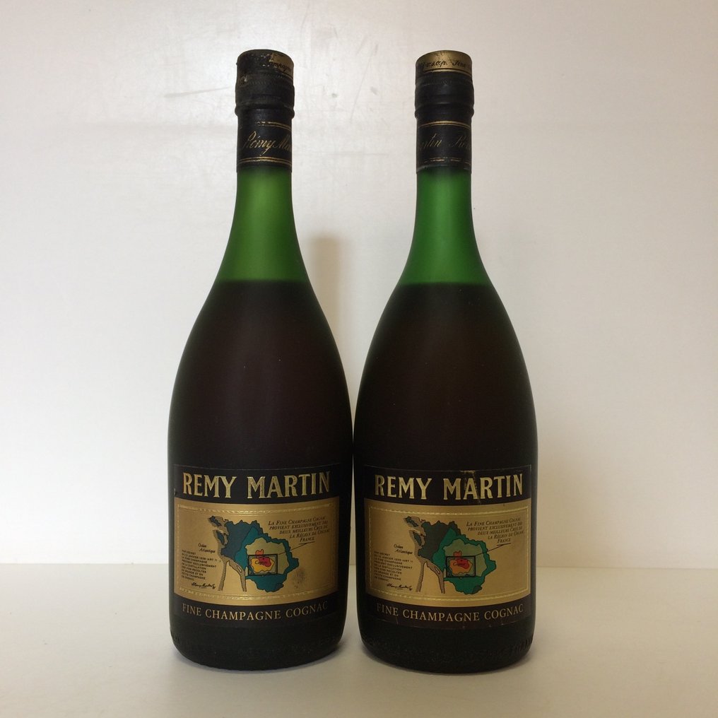 Rémy Martin - VSOP Fine Champagne Cognac - b. Δεκαετία του 1970 - 70cl - 2 μπουκαλιών #1.0