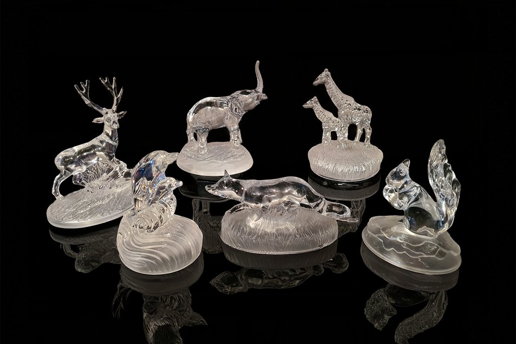 Cristal d'Arques, RCR - Figure - prachtig kristal natuur  (6) - Crystal #2.1