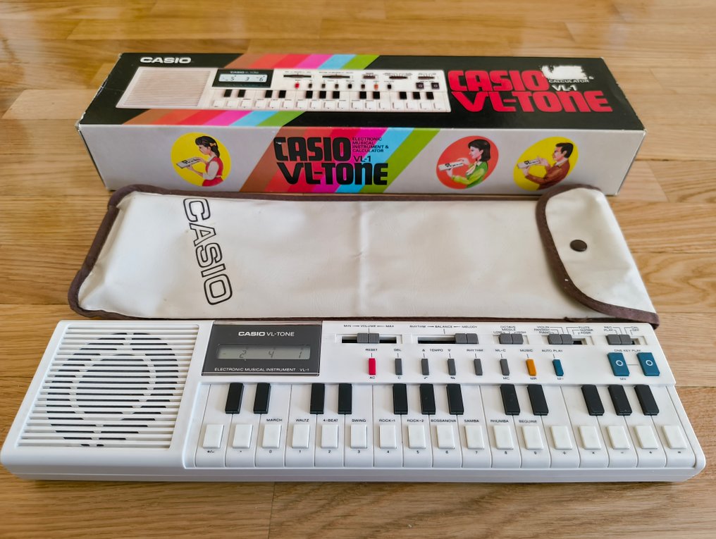Casio - Sintetizador de culto VL-Tone VL-1 (1979) - - Keyboard-synthesizer - Japan - 1979 (Ingen mindstepris) #1.0
