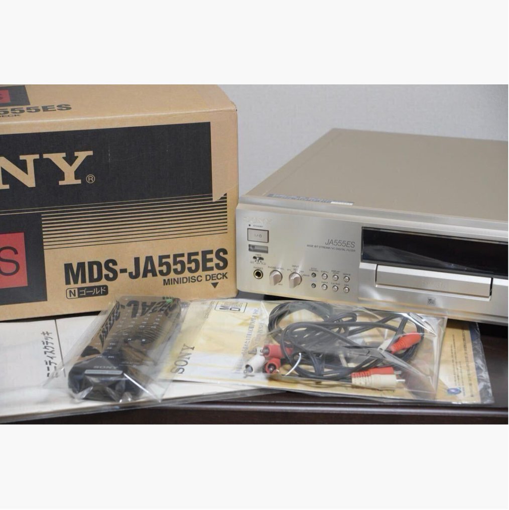 Sony - MDS-JA555ES – ES Series MiniDisc (NOS) Hi-fi set #1.0