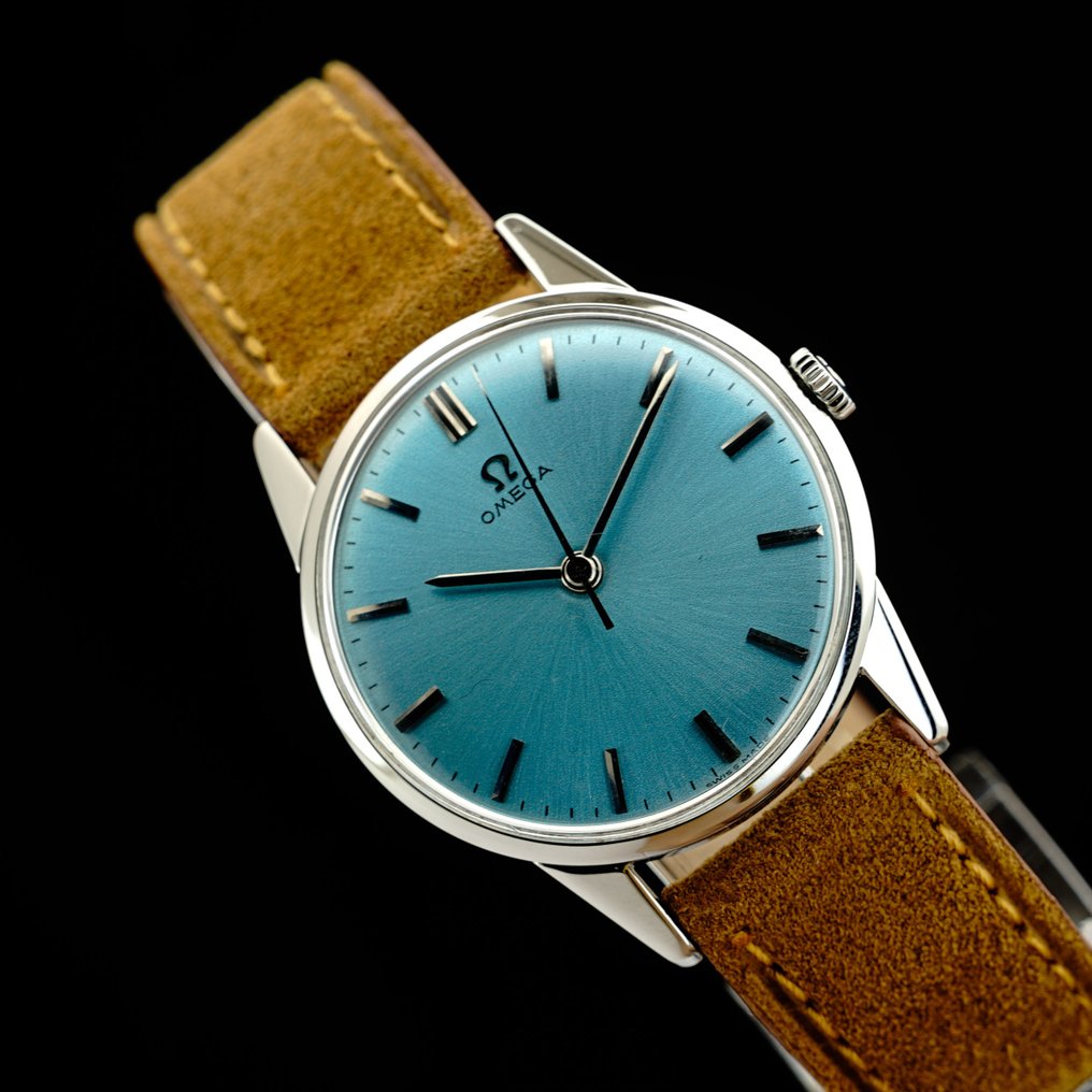 Omega - Turquoise Dial - Ingen mindstepris - 131.013 - Mænd - 1960-1969 #4.3