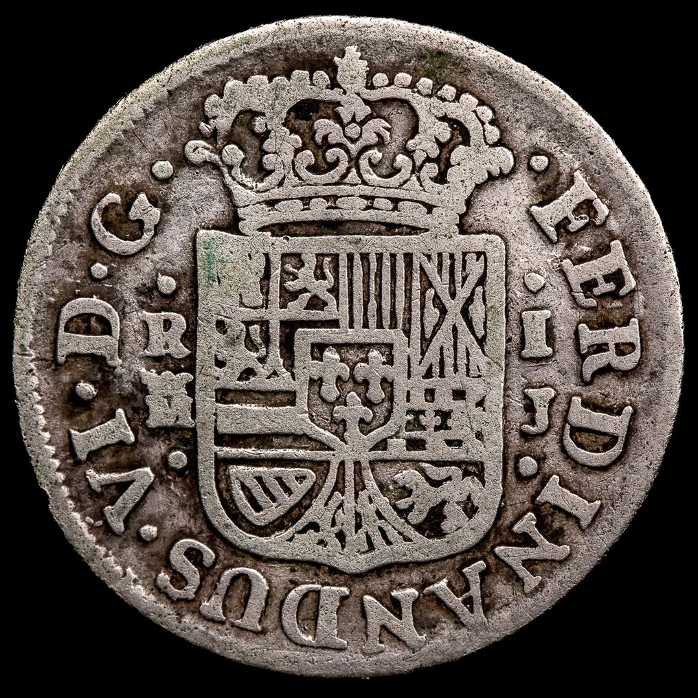 Spanje. Fernando VI. 1 Reale 1759 - Madrid IJ (Zonder minimumprijs) #1.0