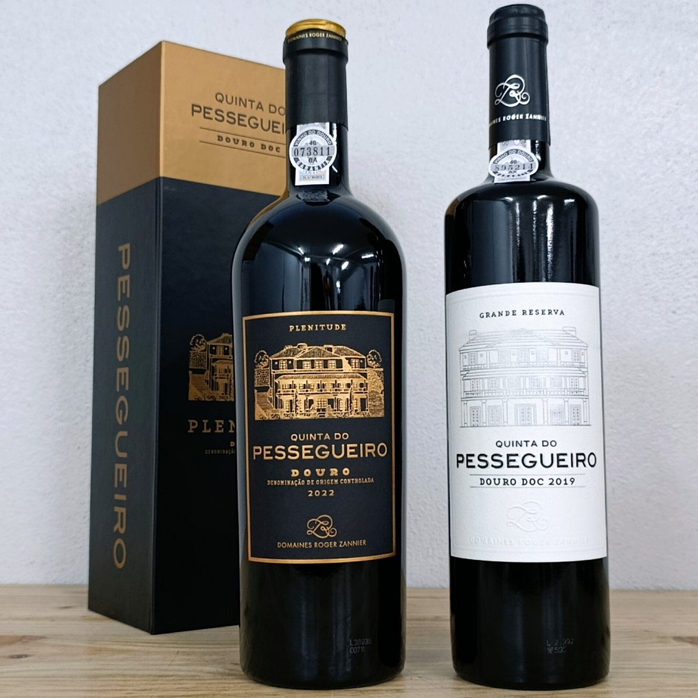2022 Quinta do Pessegueiro, Plenitude & 2019 Grande Reserva - Ντουέρο DOC - 2 Bottles (0.75L) #1.0