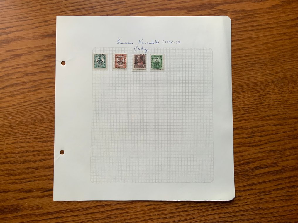 Spagna 1936/1939 - Collezione emissioni locali —guerra civile— #2.1