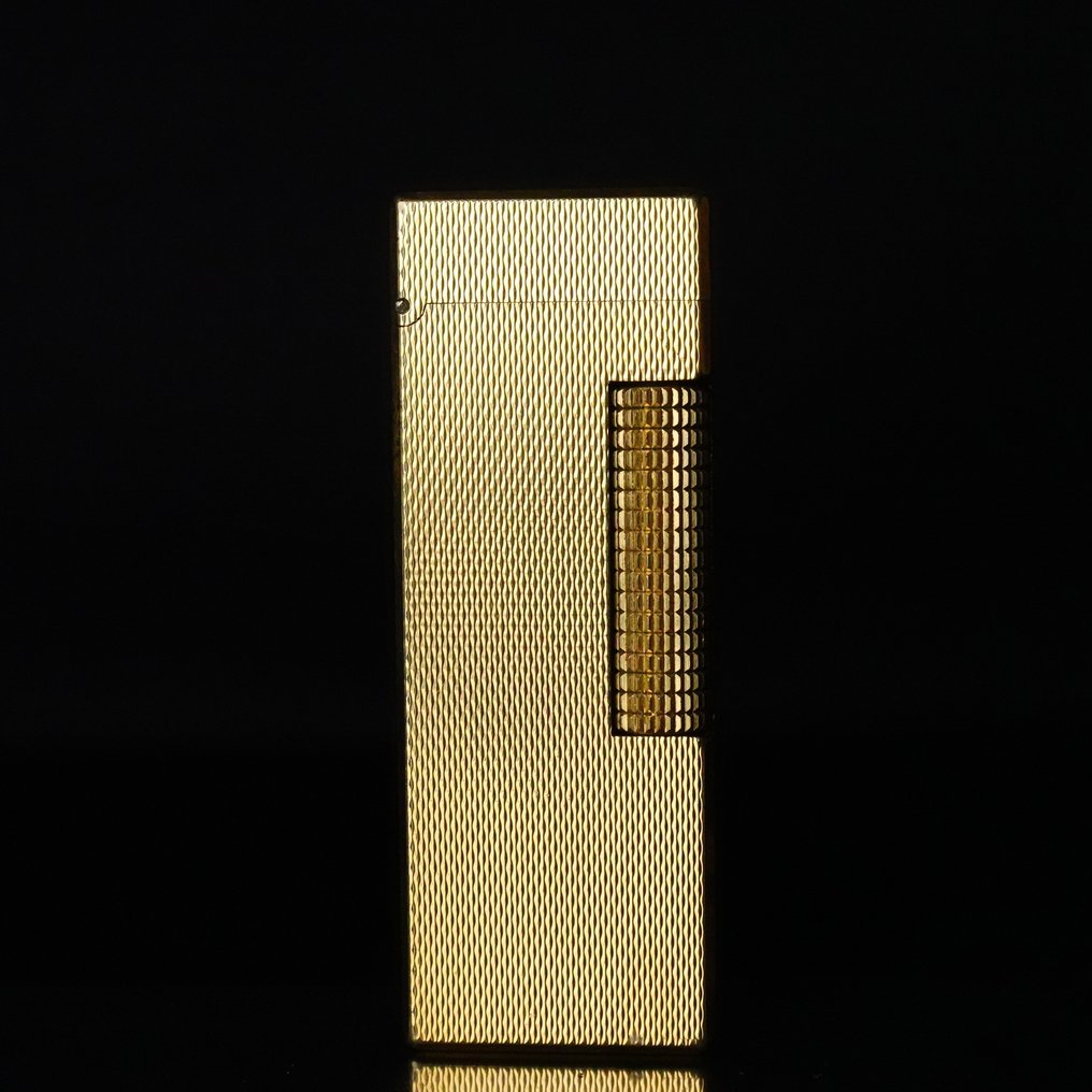 Dunhill - Barley Pattern Rollagas Lighter - Sem preço de reserva - Isqueiro - Banhado a ouro #1.0