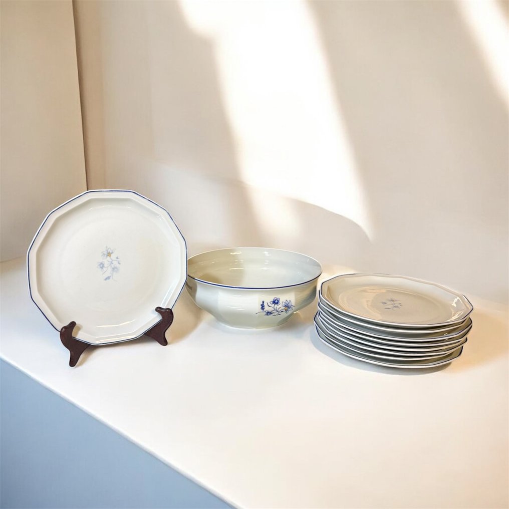 Bernardaud - Tafelservies (10) - Porselein - Modèle Charlotte #1.0