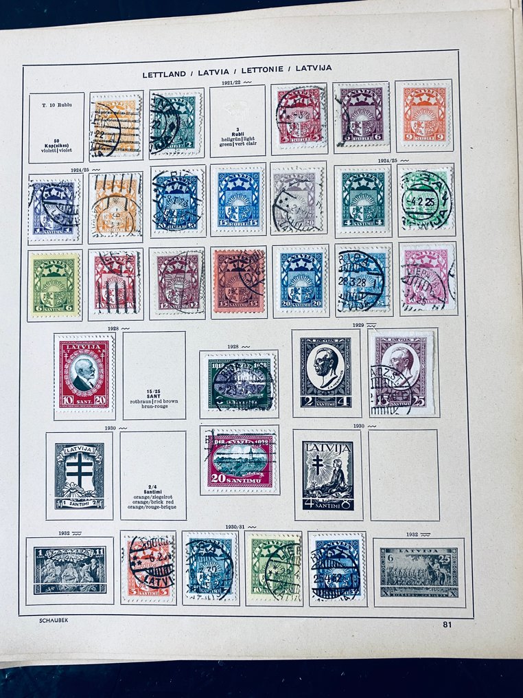 世界  - 世界收藏/研究者，包括拉脱维亚、斯堪的纳维亚及其他地区。 #3.2