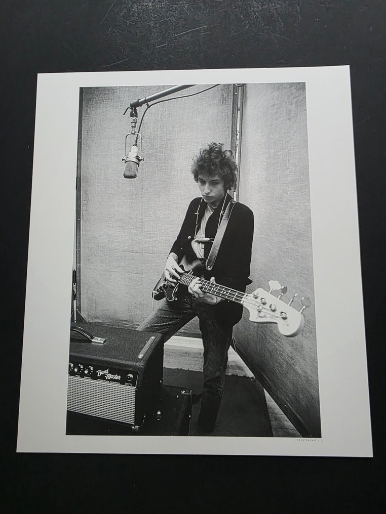 Don Hunstein - Bob Dylan recording the album "The Freewheelin', 1963 #1.0