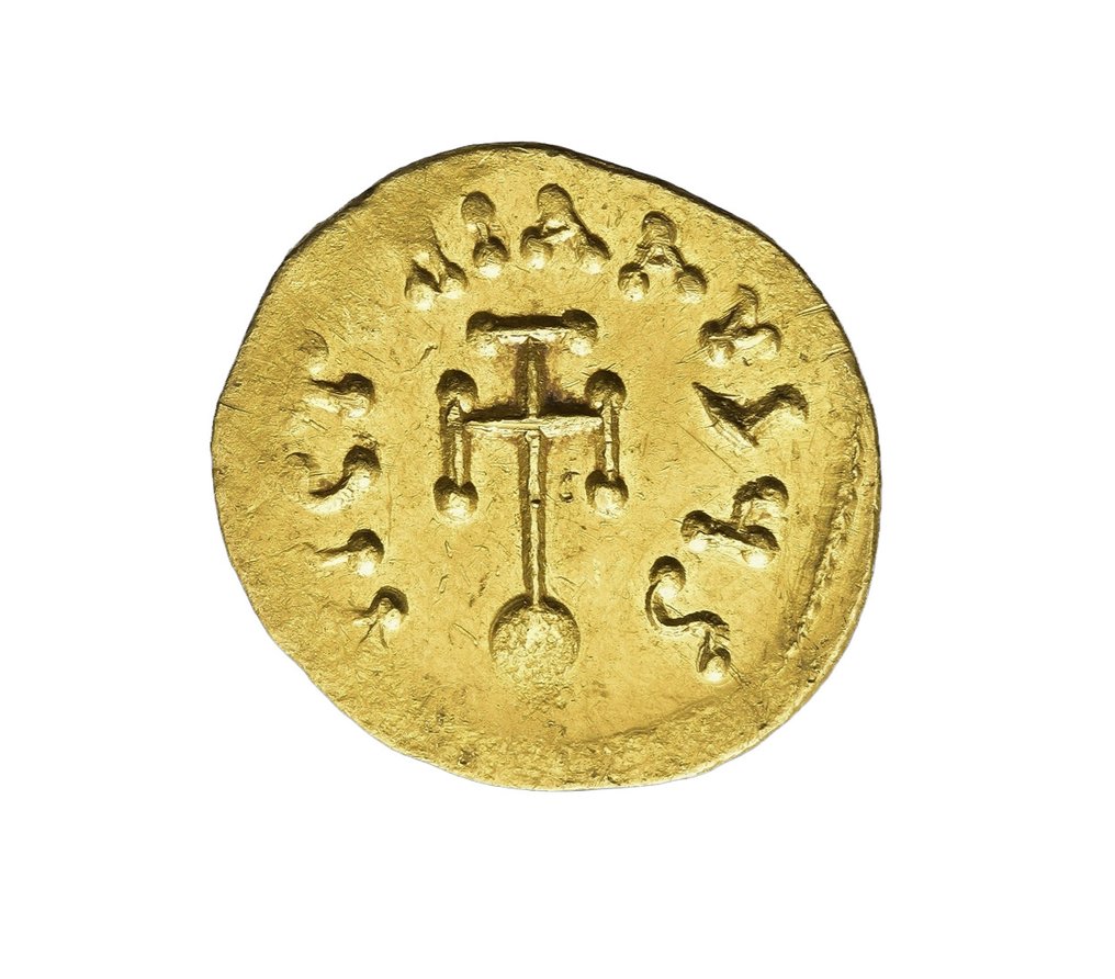 Empire byzantin. Constant II (641-668 apr. J.-C.). Semissis Konstantinopel 641–668 AD #1.0