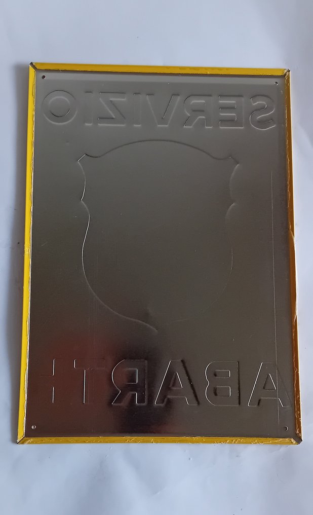 Abarth - Mainoskyltti - Metalli #4.3