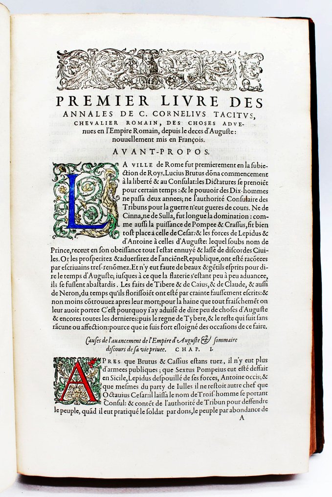 Tacito - Oeuvres de Tacite - 1582 #1.0
